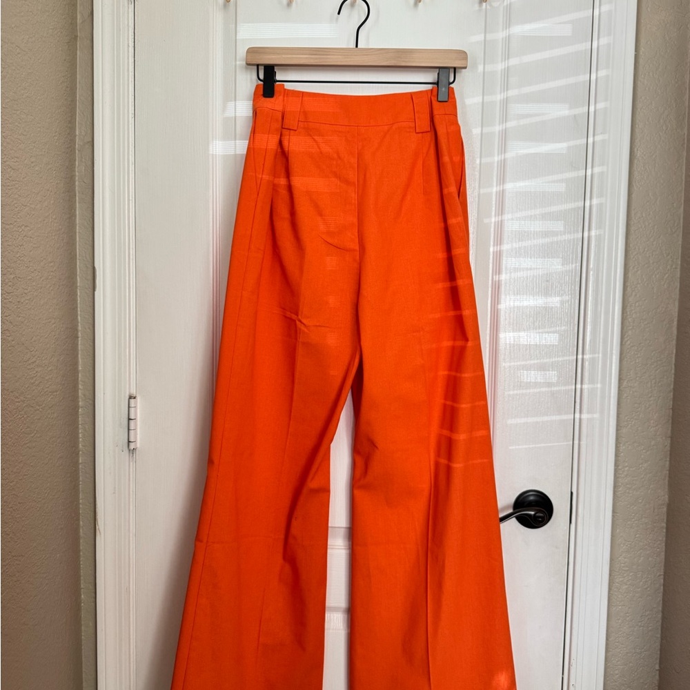 Commense Orange Wide-Leg Pants - Picture 5 of 5